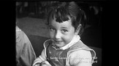 Une jeune écolière essonnienne à Sainte-Geneviève-des-Bois en 1950©DR