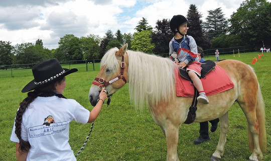 A Saintry-sur-Seine, l’Association pour la rééducation par les sports équestres (Arse) propose des cours adaptés aux enfants et adultes atteints de handicap.