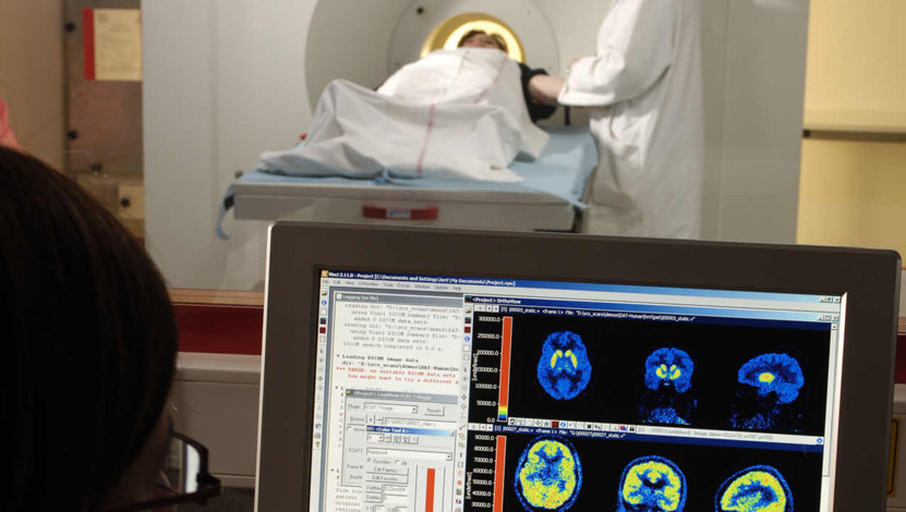Examen de tomographie par émission de positons © P.Stroppa/CEA 