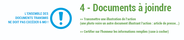 4 - Document à joindre