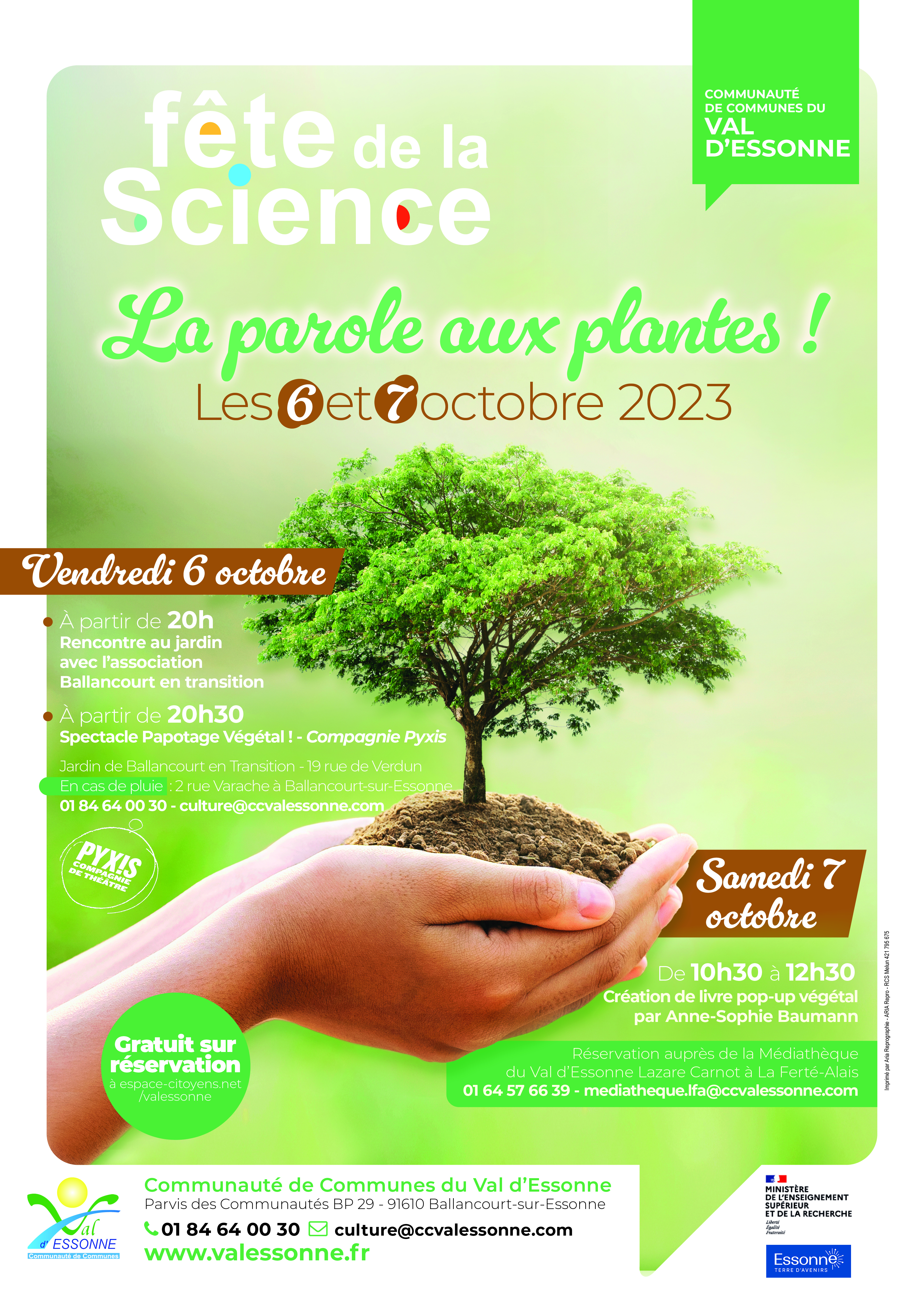 Fête de la science en Val d'Essonne