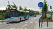 Le bus 91.06 sur le plateau de Saclay©DR