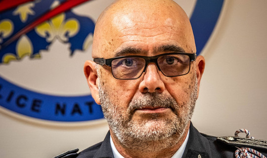 Portrait d'un policier