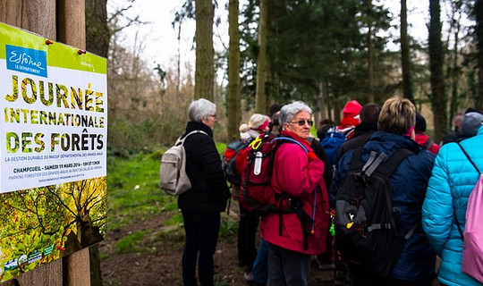 Les participants étaient nombreux pour découvrir les richesses du patrimoine naturel essonnien.