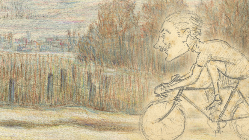 Dessins de Lucien Duclair, agent de liaison au front. - Arch. dép. Essonne, 93J/4