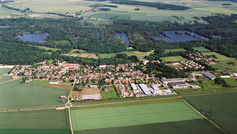 Fontenay Vue aérienne