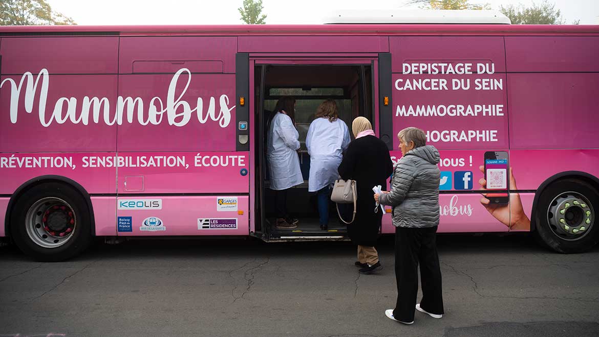 Le Mammobus à Sainte-Geneviève-des-Bois