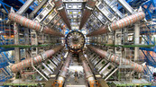 Détecteur ATLAS de l'accélérateur LHC situé à 100 mètres sous terre près de Genève. Il sonde les particules élémentaires issues des collisions entre protons. © Cern Détecteur ATLAS de l'accélérateur LHC situé à 100 mètres sous terre près de Genève. Il sonde les particules élémentaires issues des collisions entre protons. © Cern