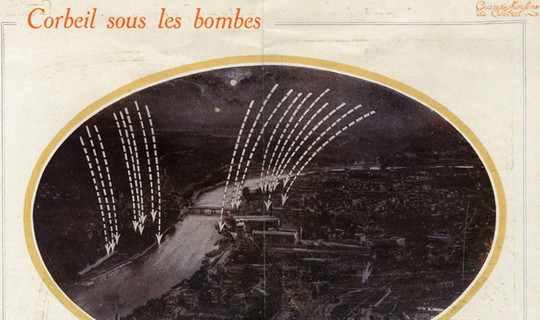 Un des documents d'archives qui retrace le bombardement de Corbeil © Archives départementales de l'Essonne