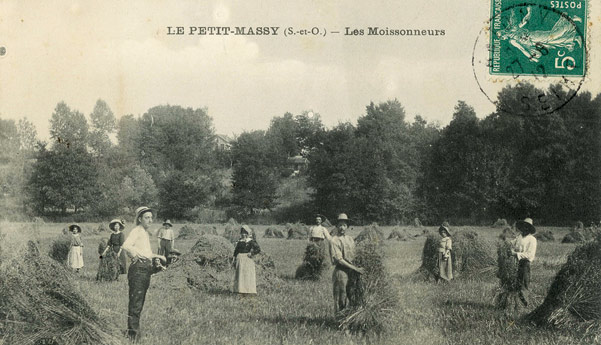 Les moissonneurs - Le Petit Massy en 1912 